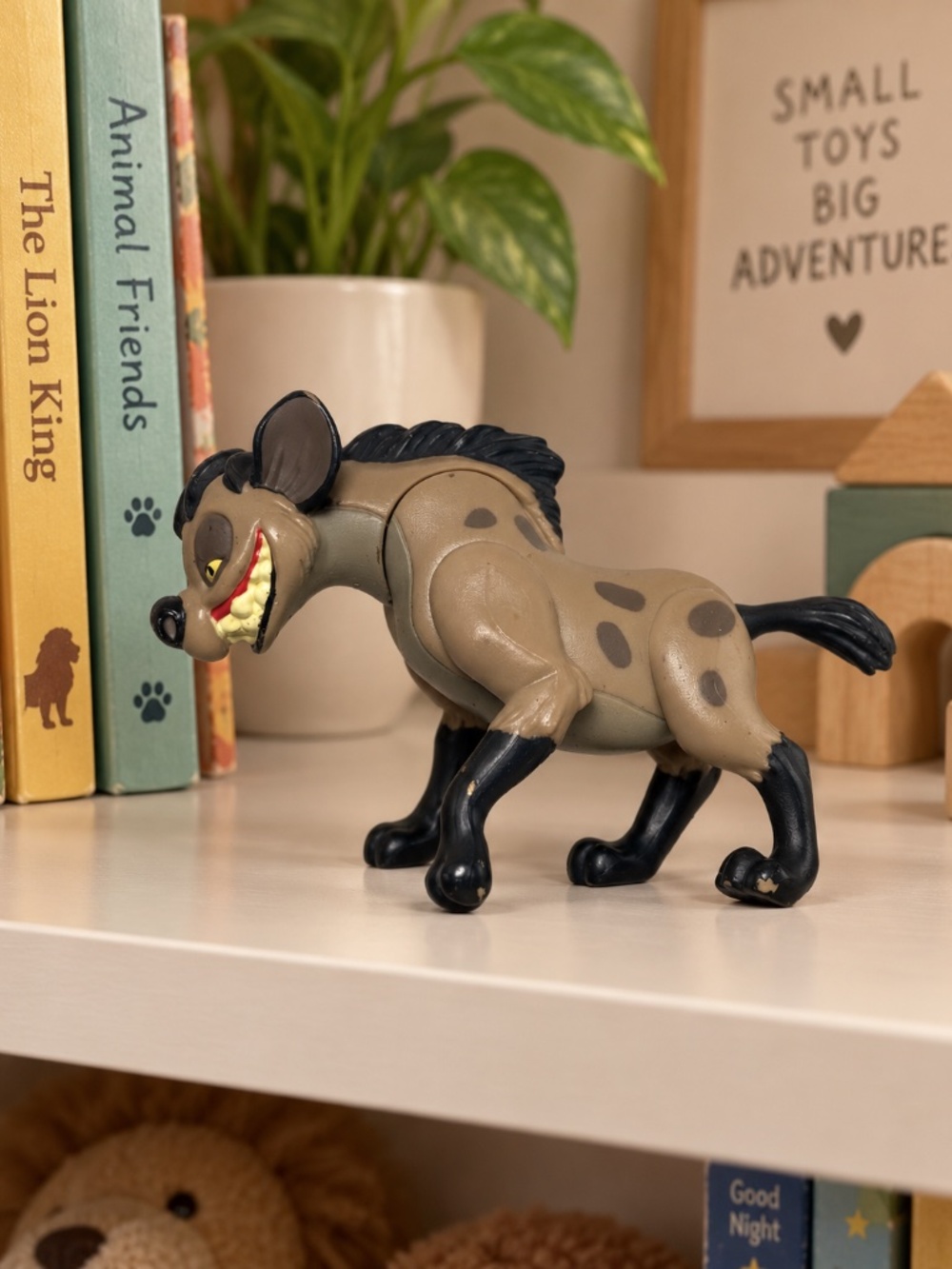 Vintage 1994 Mattel Disney The Lion King Shenzi Hyena Action Figure Toy